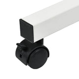 Mobilt skrivbordsstativ Maclean, vit, höjdjusterbar 59-89cm, max. 30kg , MC-121 W