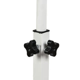 Mobilt skrivbordsstativ Maclean, vit, höjdjusterbar 59-89cm, max. 30kg , MC-121 W