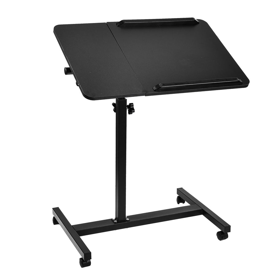 Mobilt skrivbordsstativ Maclean, svart, höjdjusterbart 59-89cm, max. 30kg , MC-121 B