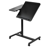 Mobilt skrivbordsstativ Maclean, svart, höjdjusterbart 59-89cm, max. 30kg , MC-121 B