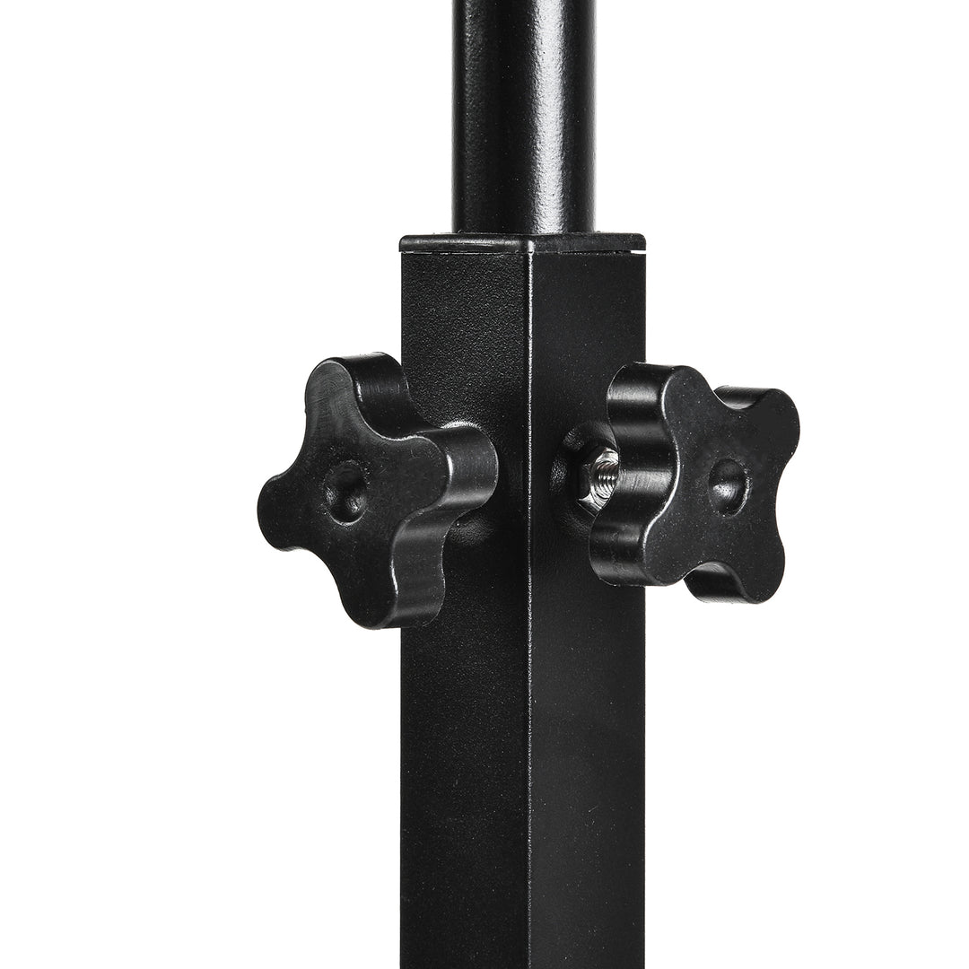 Mobilt skrivbordsstativ Maclean, svart, höjdjusterbart 59-89cm, max. 30kg , MC-121 B