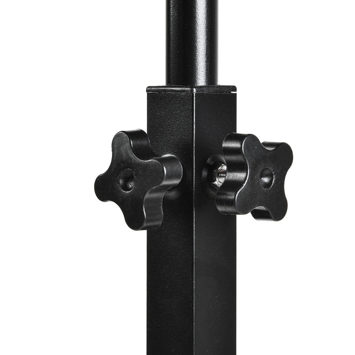 Mobilt skrivbordsstativ Maclean, svart, höjdjusterbart 59-89cm, max. 30kg , MC-121 B