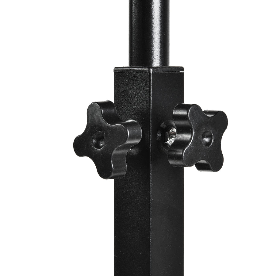 Mobilt skrivbordsstativ Maclean, svart, höjdjusterbart 59-89cm, max. 30kg , MC-121 B