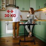 Mobilt skrivbordsstativ Maclean, svart, höjdjusterbart 59-89cm, max. 30kg , MC-121 B