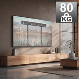 Maclean ultraplatt väggfäste för TV, 40-85", max VESA 600x400, belastning upp till 80kg, MC-123