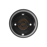 Maclean utanpåliggande armatur/rör, spot, rund, aluminium, GU10, 55x130mm, svart färg, MCE360 B 3st + LED-lampa GU10 7W Maclean Energy MCE437 WW varmvit 3000K, 220-240V~, 50/60Hz, 3st