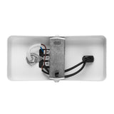 Maclean Vägglampa/väggbelysning, spot, rund, GU10, med 55x90mm brytare, vit, MCE369 W+LED-lampa GU10 7W Maclean Energy MCE437 NW neutralvit 4000K, 220-240V~, 50/60Hz, 490 lumen