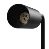 Maclean GU10 skrivbordslampa, spot, rund, GU10, med 55x90mm switch, svart, MCE370 B + LED-lampa GU10 7W Maclean Energy MCE437 WW varmvit 3000K, 220-240V~, 50/60Hz, 490lm