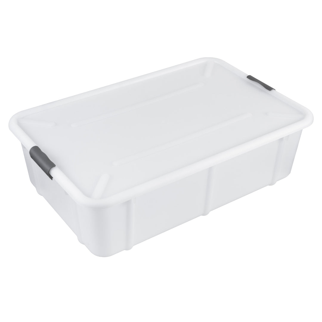 BranQ Velur 29L förvaringscontainer med lock och hjul