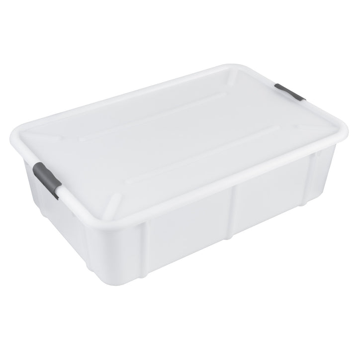 BranQ Velur 29L förvaringscontainer med lock och hjul