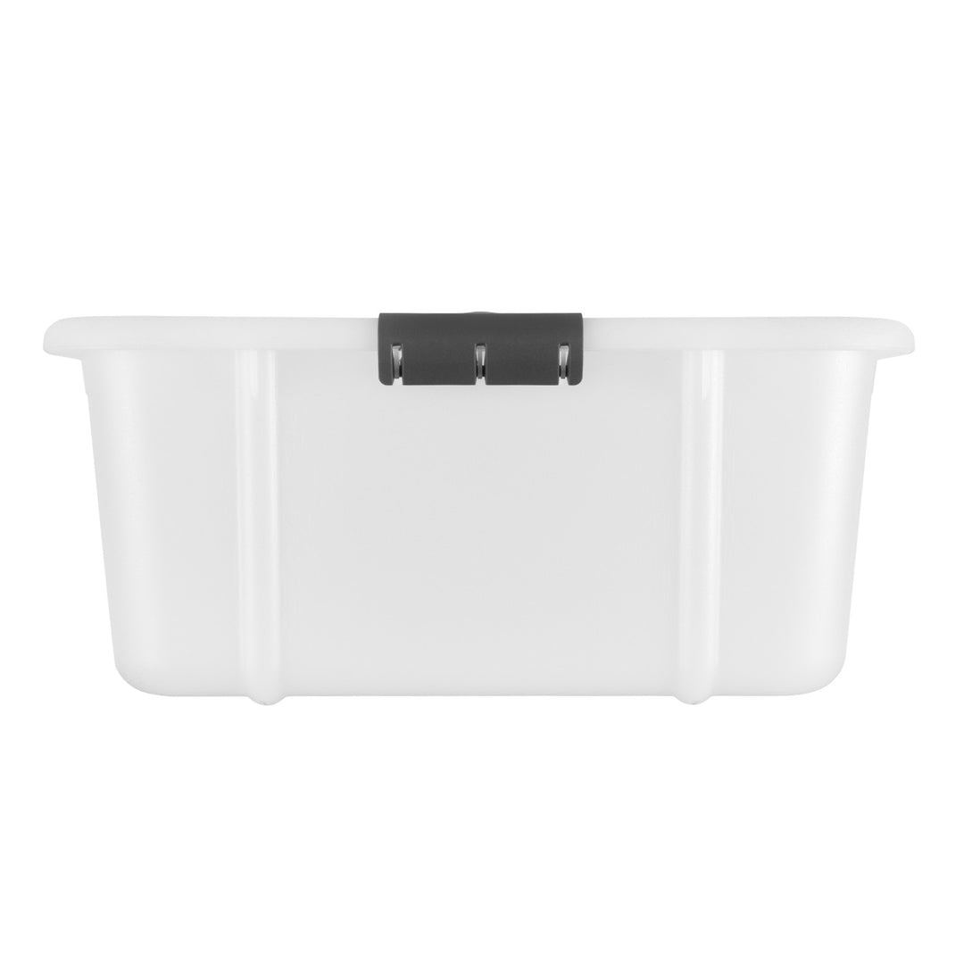 BranQ Velur 29L förvaringscontainer med lock och hjul