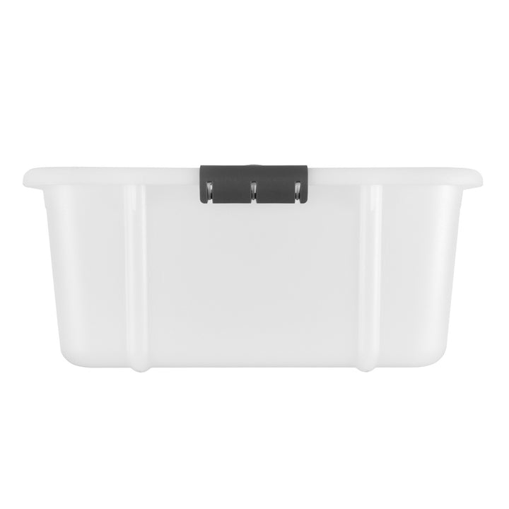 BranQ Velur 29L förvaringscontainer med lock och hjul
