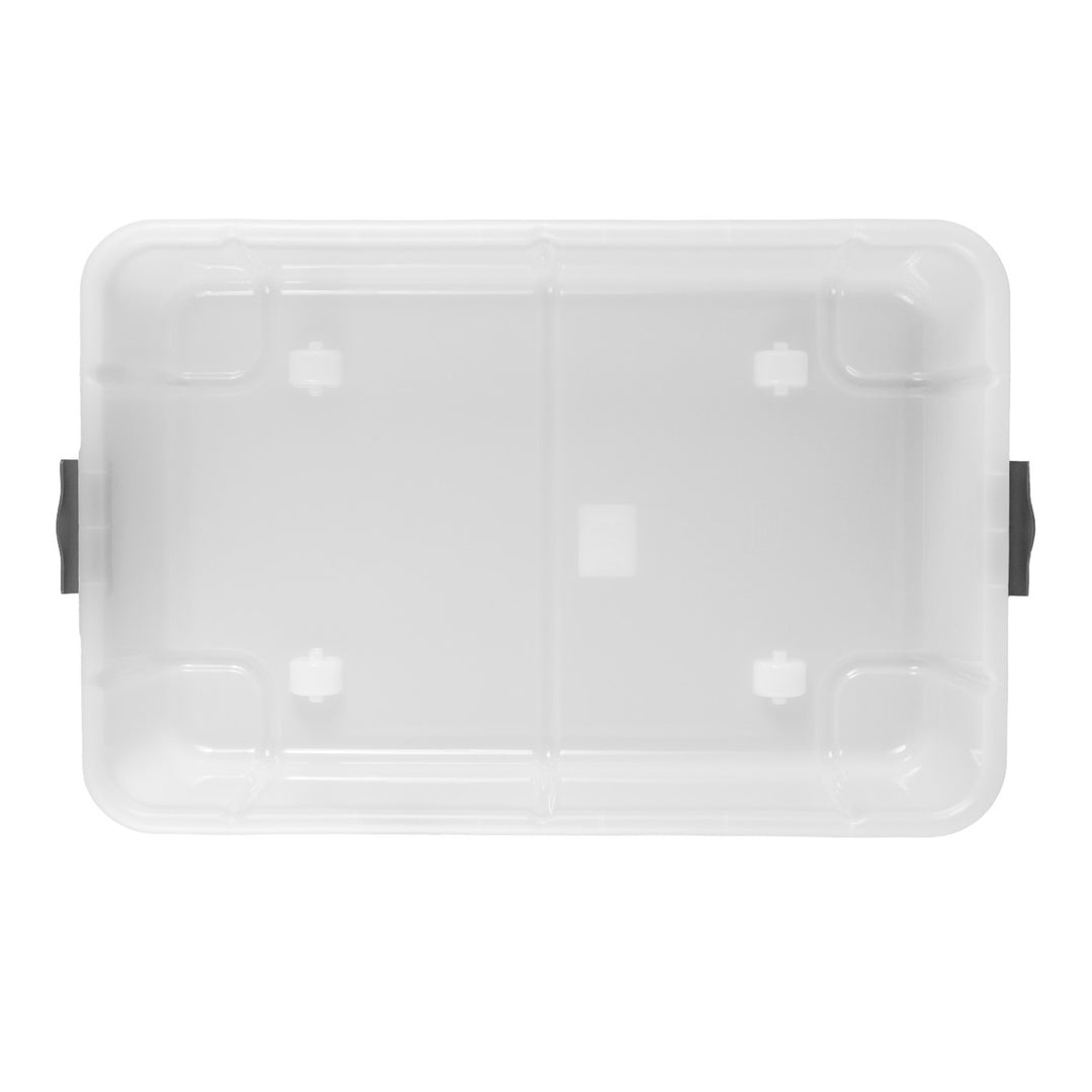 BranQ Velur 29L förvaringscontainer med lock och hjul