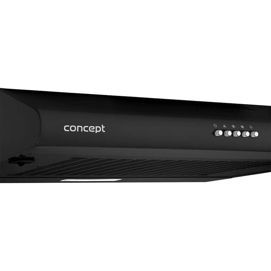 Concept OPP1360bc 60 cm undermonterad köksfläkt svart