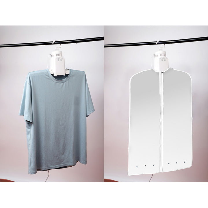 Mobil, väggmonterad lufttork för kläder, skor m.m. med UV-desinfektion SMART AIRDRYER UV