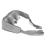 Massageredskap för axlar och nacke. Shiatsu, 5D-imiterade händer, 6 massagehuvuden, 3 lägen, 3 hastigheter, sladdlös, USB-C-laddningsport NACK- & SKULDERMASSAGER