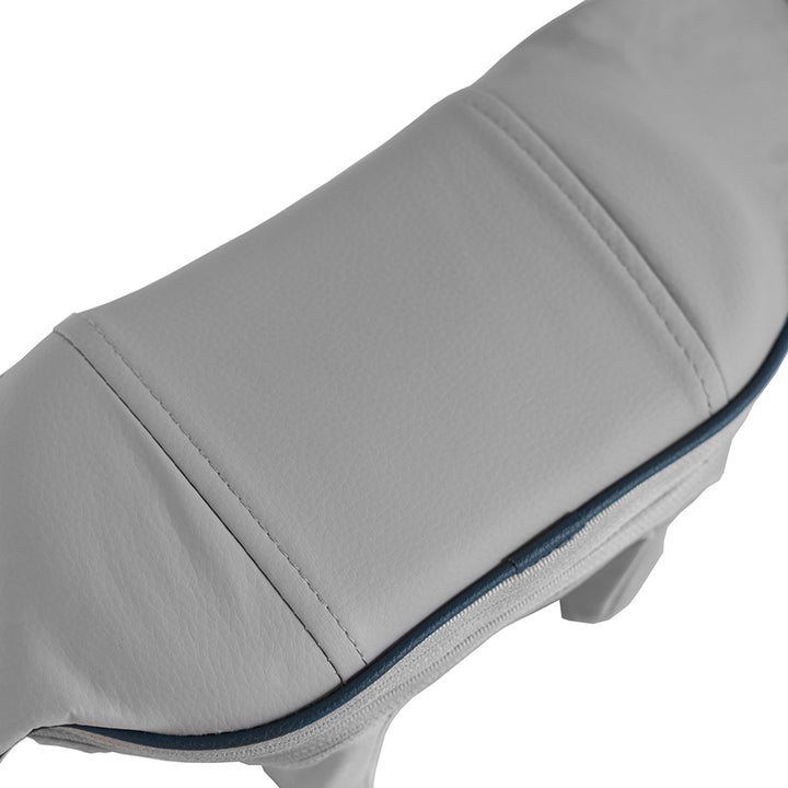 Massageredskap för axlar och nacke. Shiatsu, 5D-imiterade händer, 6 massagehuvuden, 3 lägen, 3 hastigheter, sladdlös, USB-C-laddningsport NACK- & SKULDERMASSAGER