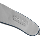 Massageredskap för axlar och nacke. Shiatsu, 5D-imiterade händer, 6 massagehuvuden, 3 lägen, 3 hastigheter, sladdlös, USB-C-laddningsport NACK- & SKULDERMASSAGER