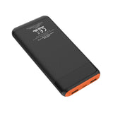 Tracer Powerbank, 10000 mAh, svart och orange, USB C, 2A, EnerGo