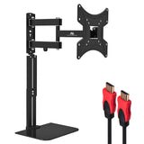 TV-hållare med DVD-hylla Maclean, vesa 200x200 , 23"-43", 25kg, MC-771A +HDMI 2.0 4K 3D UHD 1.8m KABEL 48 bit
