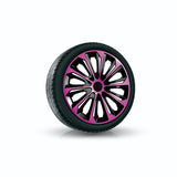 Universal navkapsel 14'' NRM Strong Duo rosa/svart 1 del