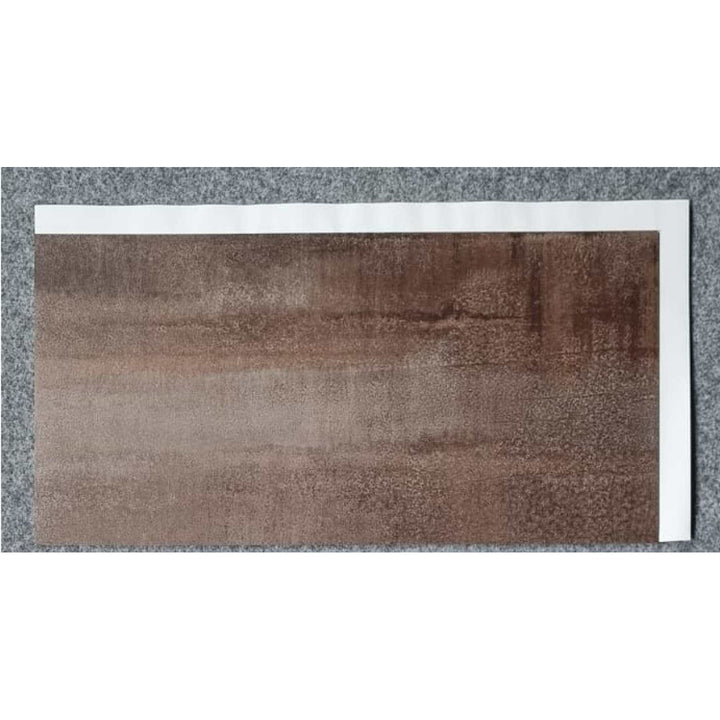Fliesana självhäftande vägg- och golvplattor, set om 3, vattentäta, naturstensdesign, rostfärgade