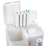 Aquajet irrigator, elektronisk styrning, 500 ml behållare, 4 spetsar, LD-A9