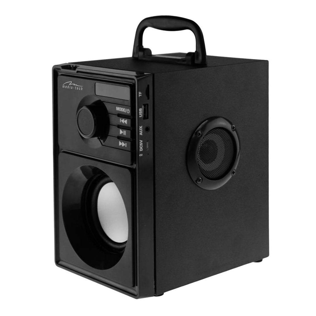 Media-Tech Trådlös högtalare, Bluetooth 5.1, FM-radio, AUX, RMS 15W, MT3179