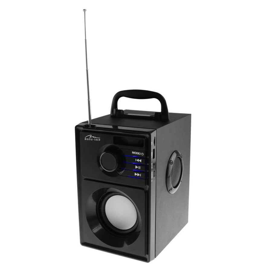 Media-Tech Trådlös högtalare, Bluetooth 5.1, FM-radio, AUX, RMS 15W, MT3179