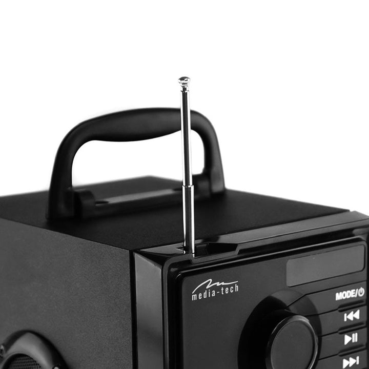 Media-Tech Trådlös högtalare, Bluetooth 5.1, FM-radio, AUX, RMS 15W, MT3179