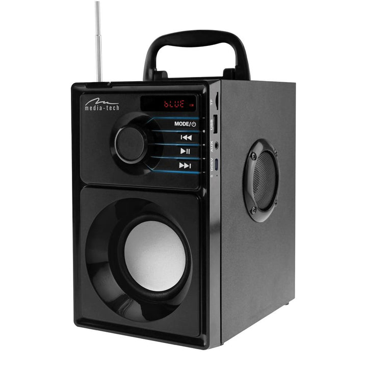 Media-Tech Trådlös högtalare, Bluetooth 5.1, FM-radio, AUX, RMS 15W, MT3179