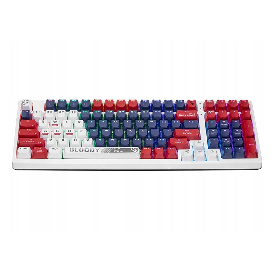 A4TECH BLOODY S98 USB Sports Navy Mekaniskt tangentbord (BLMS Red Plus Switches)