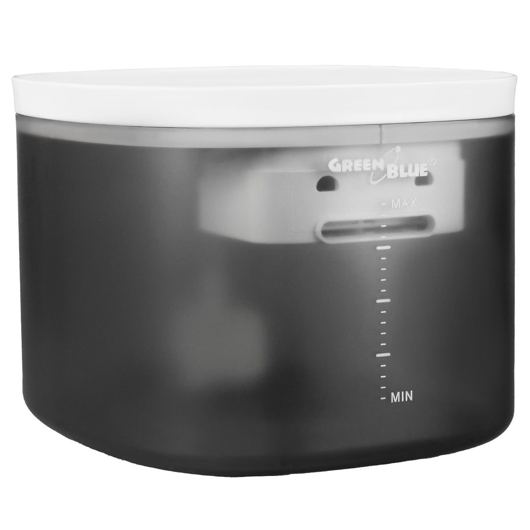 GreenBlue automatisk vattendispenser / drickare för husdjur, 3L, USB 5V1A, GB392 + GreenBlue automatisk matningsautomat / matare för husdjur, 6L, USB 5V1A, GB393