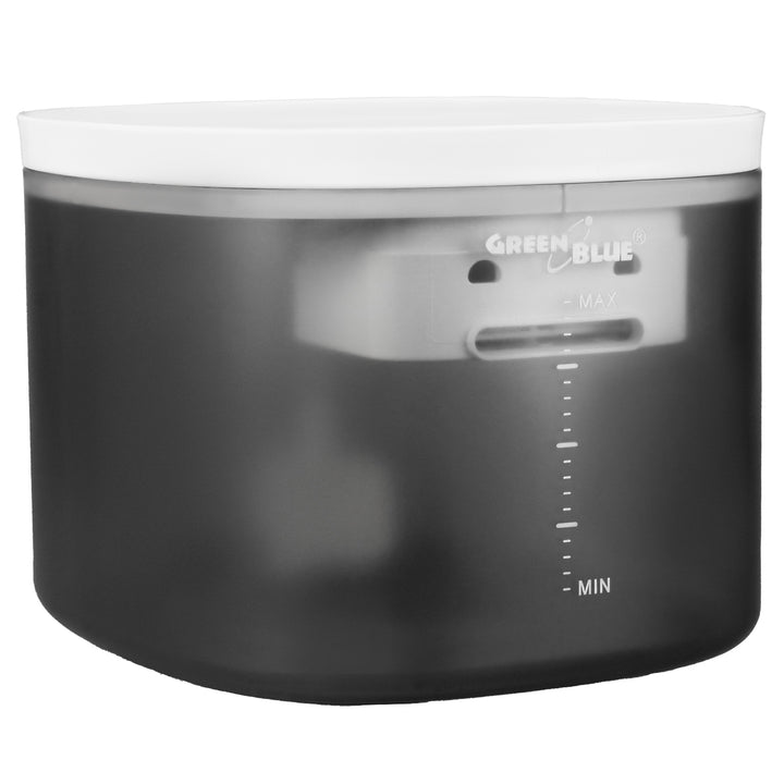 GreenBlue automatisk vattendispenser / drickare för husdjur, 3L, USB 5V1A, GB392 + GreenBlue automatisk matningsautomat / matare för husdjur, 6L, USB 5V1A, GB393