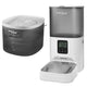 GreenBlue automatisk vattendispenser / drickare för husdjur, 3L, USB 5V1A, GB392 + GreenBlue automatisk matningsautomat / matare för husdjur, 6L, USB 5V1A, GB393