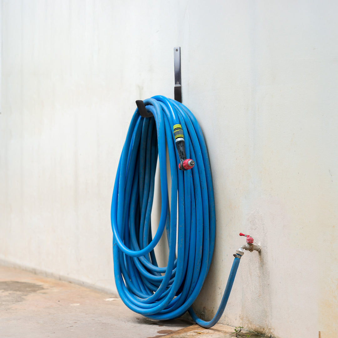 Väggfäste Maclean, för däck, hjul, stege, cykel, stål, max. belastning 5kg, MC-483, 2 st