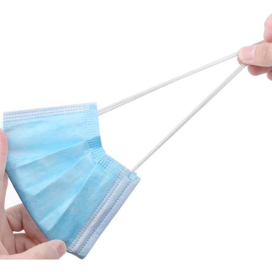 Promedix bärbar / handhållen sladdlös nebulisator inhalator, kit, masker, PR-835 + 2x Medicinska masker CE EN 14683:2019 - kit - blå färg 10 delar Promedix PR-280 BFE>98%.