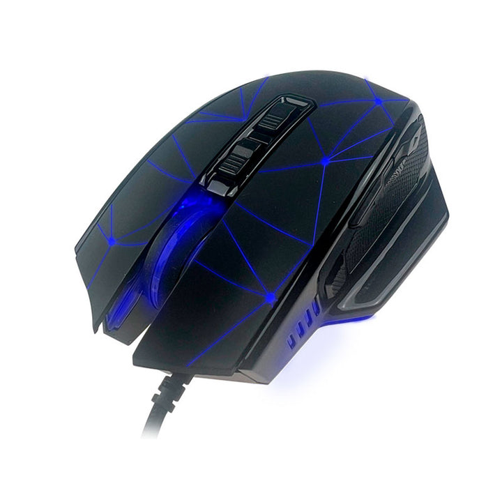 Tracer gamingmus, RGB-bakgrundsbelyst, 7200 DPI, Space