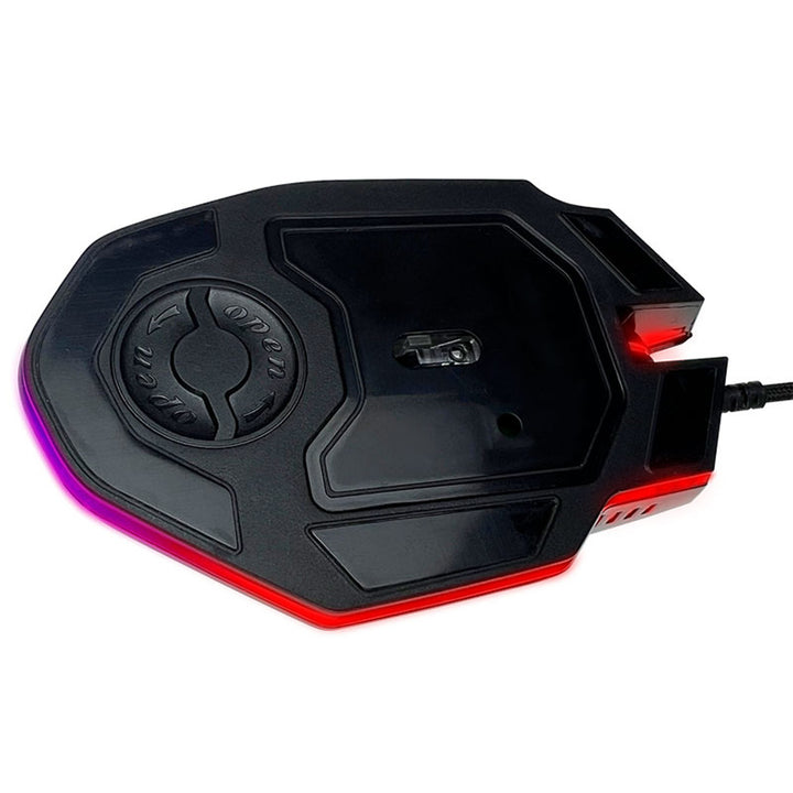 Tracer gamingmus, RGB-bakgrundsbelyst, 7200 DPI, Space