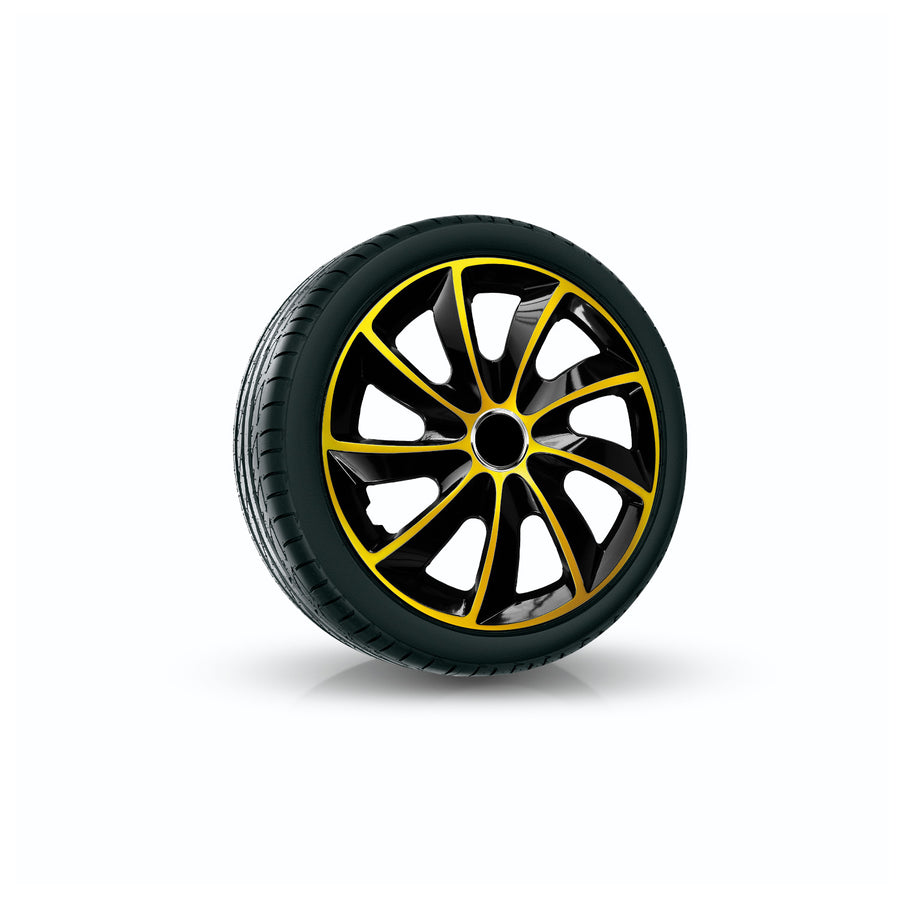Universal navkapsel 17'' NRM Stig Extra guld/svart 1 del