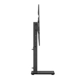 Universal TV-stativ Maclean, för RTV-skåp, stativ, max. 40kg, max. VESA 400x400, höjd- och vinkeljustering, för TV-apparater 32-65", MC-1240