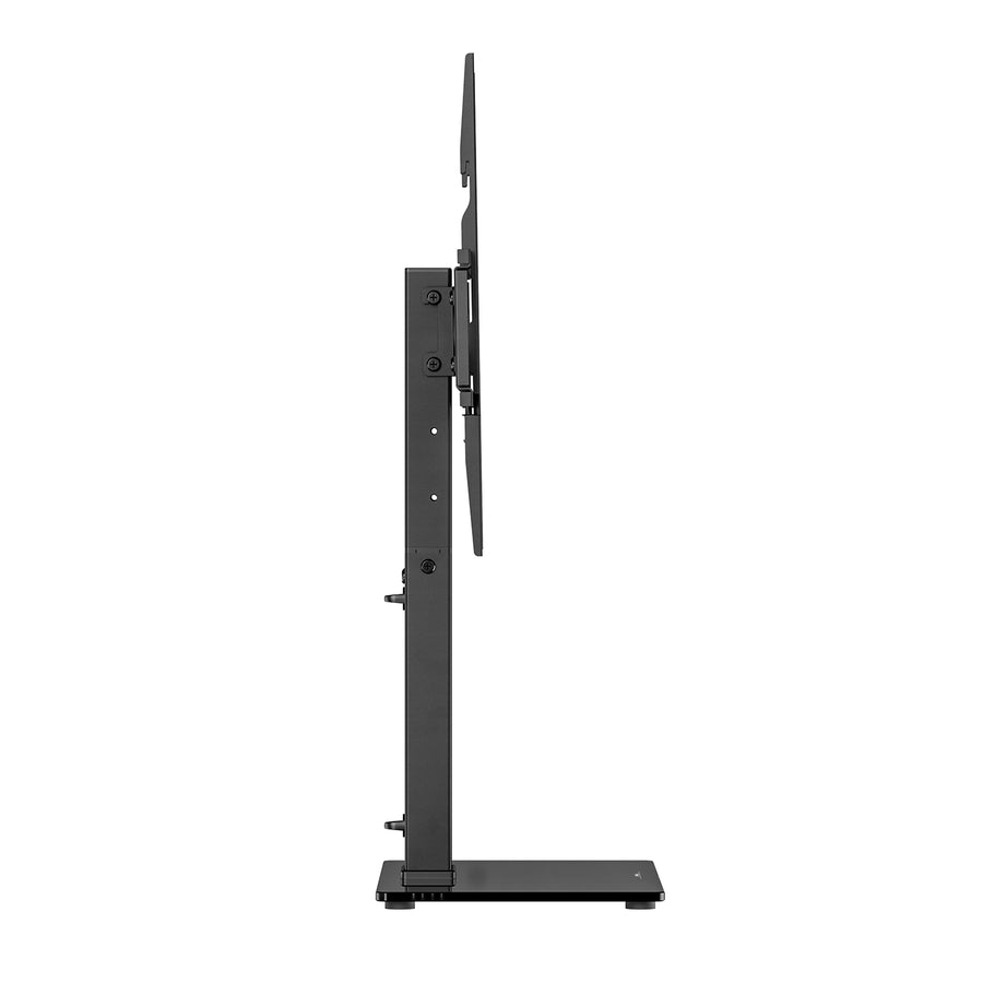 Universal TV-stativ Maclean, för RTV-skåp, stativ, max. 40kg, max. VESA 400x400, höjd- och vinkeljustering, för TV-apparater 32-65", MC-1240