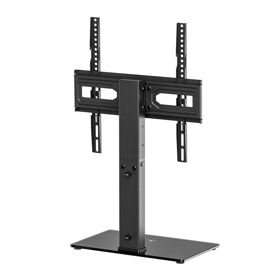 Universal TV-stativ Maclean, för RTV-skåp, stativ, max. 40kg, max. VESA 400x400, höjd- och vinkeljustering, för TV-apparater 32-65", MC-1240