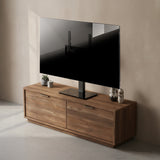 Universal TV-stativ Maclean, för RTV-skåp, stativ, max. 40kg, max. VESA 400x400, höjd- och vinkeljustering, för TV-apparater 32-65", MC-1240