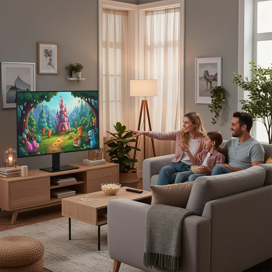 Universal TV-stativ Maclean, för RTV-skåp, stativ, max. 40kg, max. VESA 400x400, höjd- och vinkeljustering, för TV-apparater 32-65", MC-1240