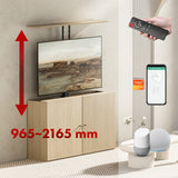 Elektriskt tak- och golvhandtag, utdragbar Maclean, 43''-88''', VESA 600x400, max 60kg, 100-240V AC,50/60Hz
