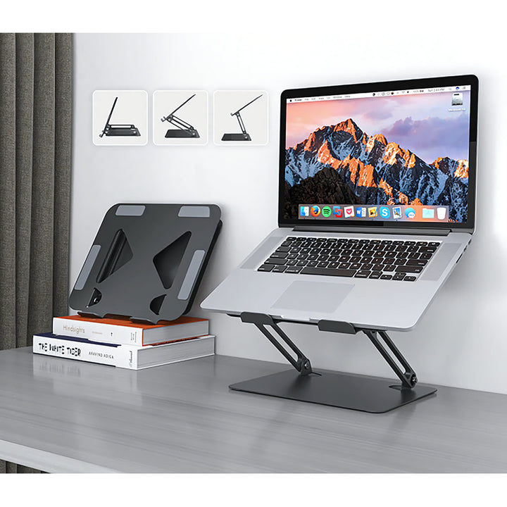 Justerbart, ergonomiskt laptop-stativ 10-17 tum LAPTOP-STÅND Media-Tech MT2661
