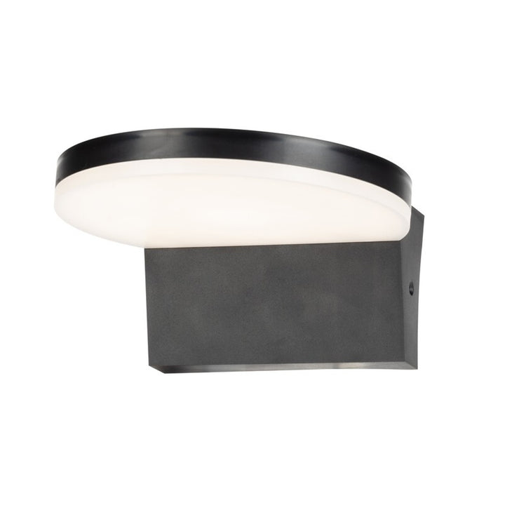 Rabalux vägglampa för utomhusbruk, 9W, svart, Batida