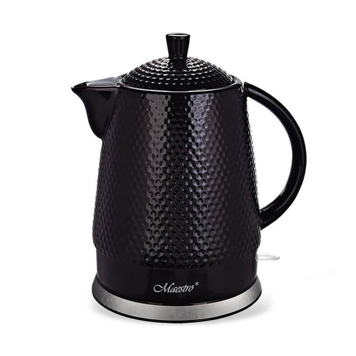 Maestro keramisk vattenkokare, kapacitet 1,5 l, 1500W, svart, MR069