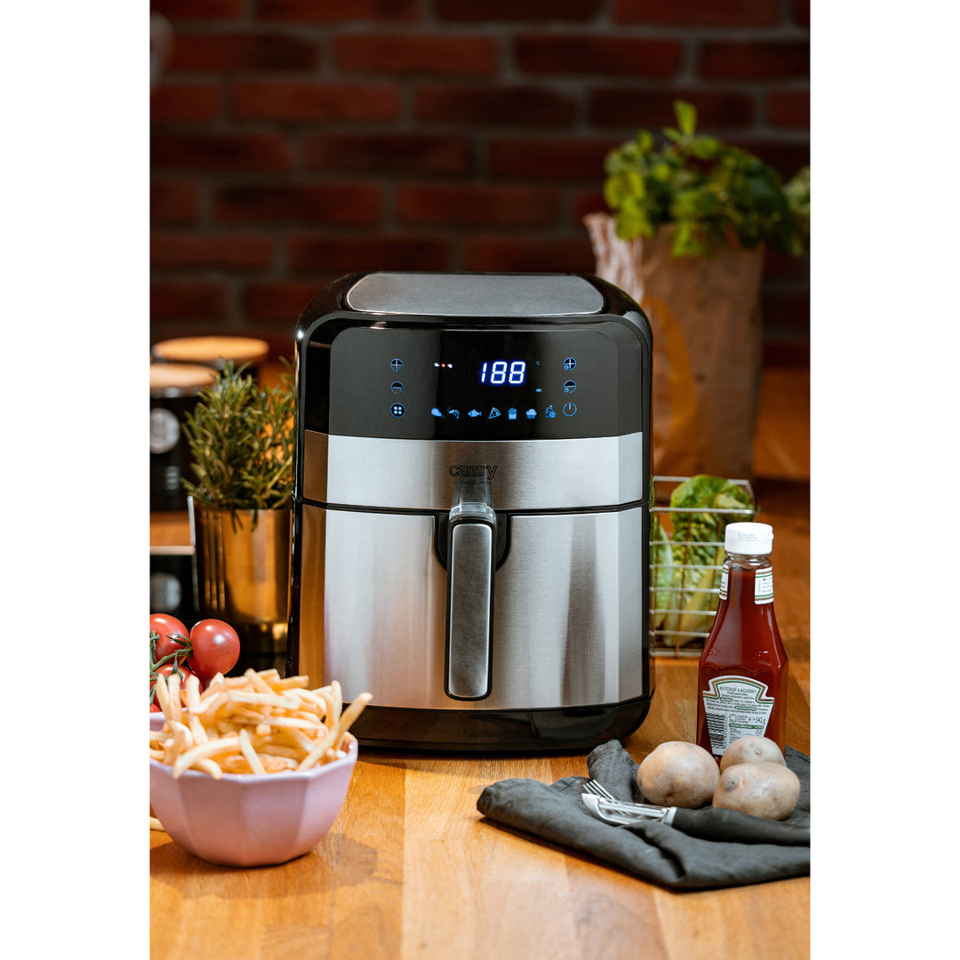 Fettfri fritös, 9 program, 5,0 L, Airfryer, Camry CR 6311